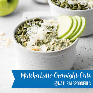 Matcha Latte Overnight Oats Recipe