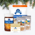 Breakfast Bundle GF Oats, Muesli honey and Oat Soap Christmas Theme
