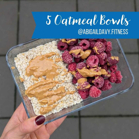 5x Oatmeal Bowls Ideas