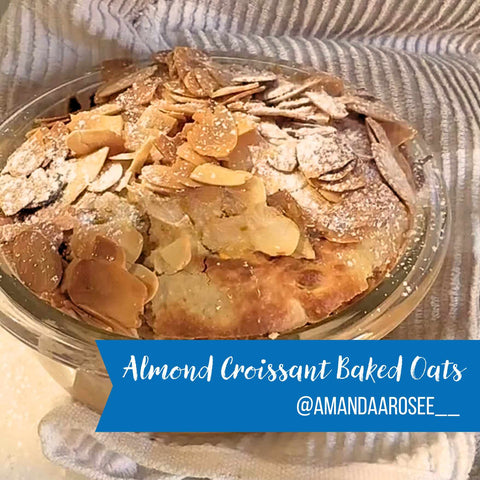 Almond Croissant Baked Oats Recipe