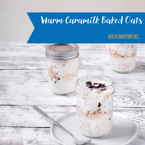 Warm Caramilk Overnight Oats