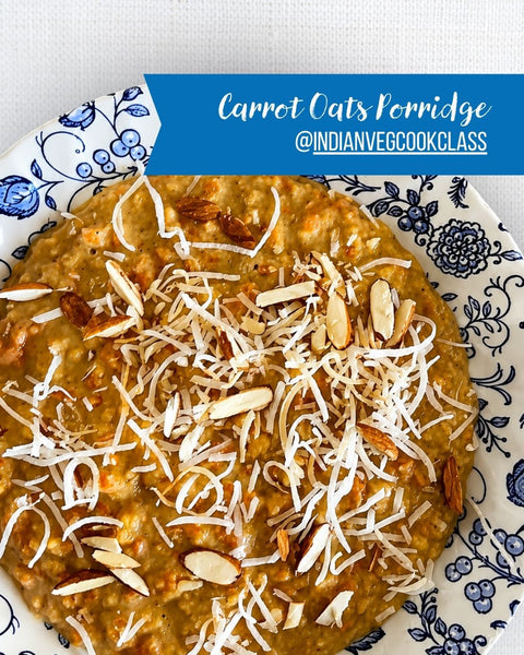 Carrot Oat Porridge Recipe