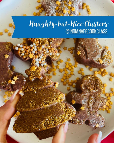 Naughty-but-Nice Chocolate & Granola Clusters