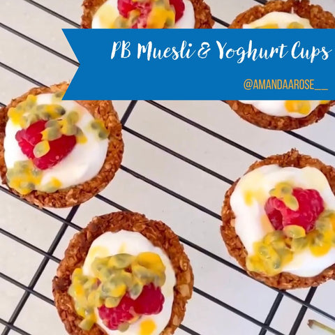 PB Muesli & Yoghurt Cups