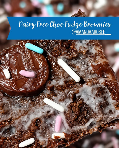 Dairy Free Chocolate Fudge Brownie Reipe