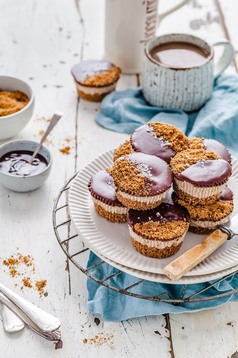 Vegan Salted Caramel Cheesecake