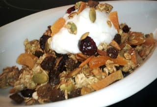 Breakfast Fruit and Nut Granola