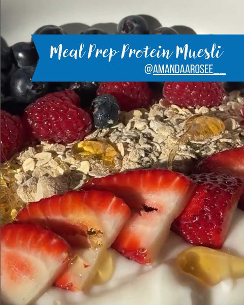 Meal Prep Protein Muesli Bowl Recipe