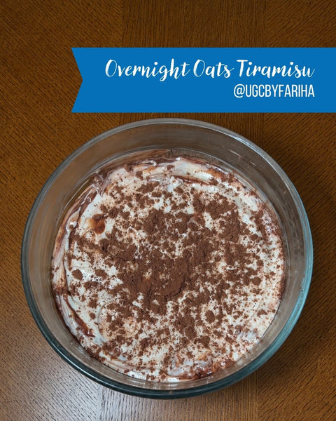 Creamy Tiramisu Overnight Oats Recipe