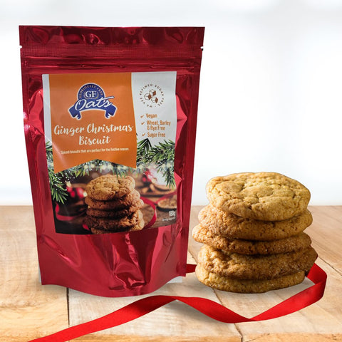 GF Oats Christmas Pre Mixes Ginger Biscuits