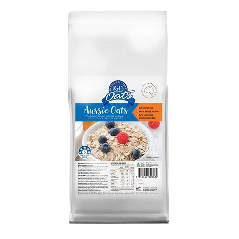 GF Oats Aussie Oats 1kg Bag