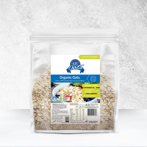GF Oats Organic Oats 2kg