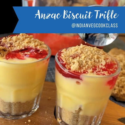 ANZAC Biscuit Trifle