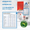 Anzac Biscuit Label
