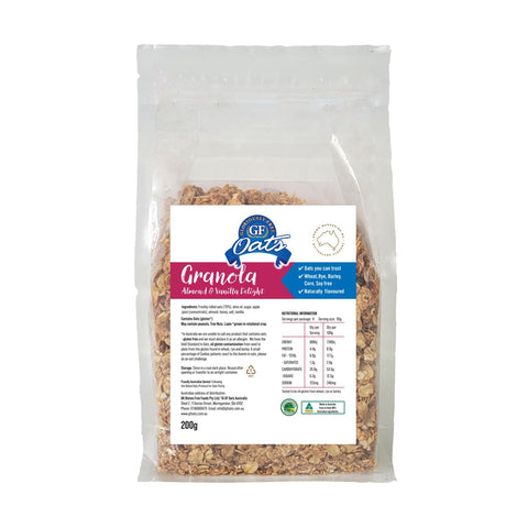 GF Oats Granola Almond Vanilla Delight 200g