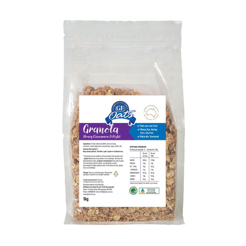GF Oats Granola Honey Cinnamon Delight 1kg
