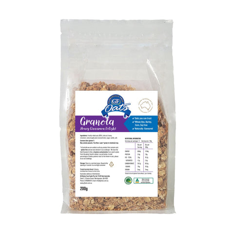 GF Oats Granola Honey Cinnamon Delight 200g