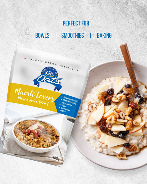 GF Oats Mixed Spice Muesli Recipe Ideas