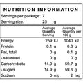 Nutrition info Apple Strawberry