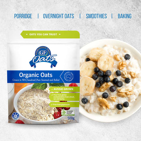 GF Oats Organic Oats Recipe Ideas