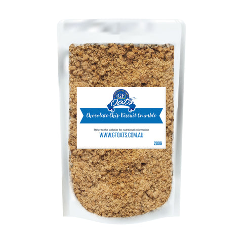 Pantry Ingredients Choc Chip Biscuit 
Crumble