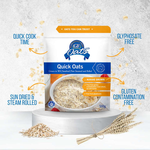 GF Oats Quick Oats benefits

