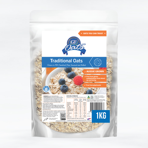 Traditional Oats *nil gluten from wheat,rye,barley*
