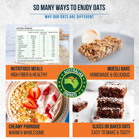 Traditional Oats *nil gluten from wheat,rye,barley*