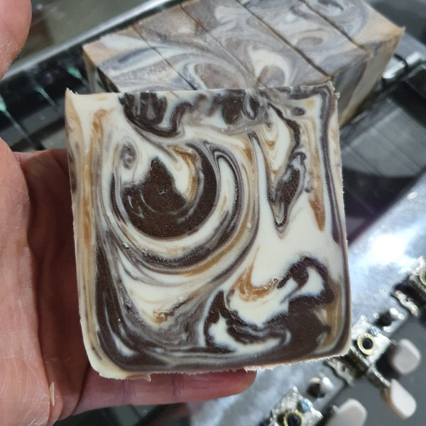 Gluten Free Oatmilk Soap - Wood & Rum