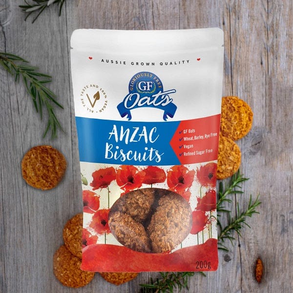 GF Oats Anzac Biscuit 10 Pack