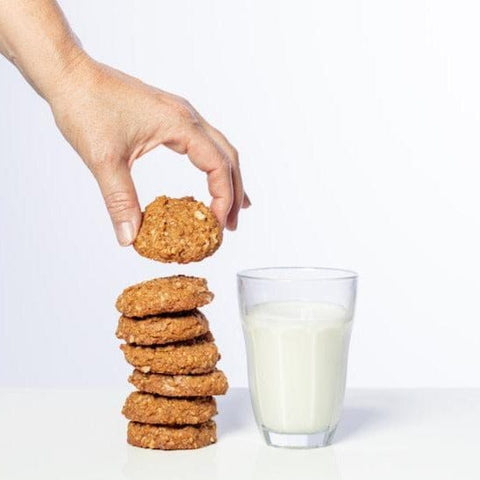 Stack of Anzac Biscuits